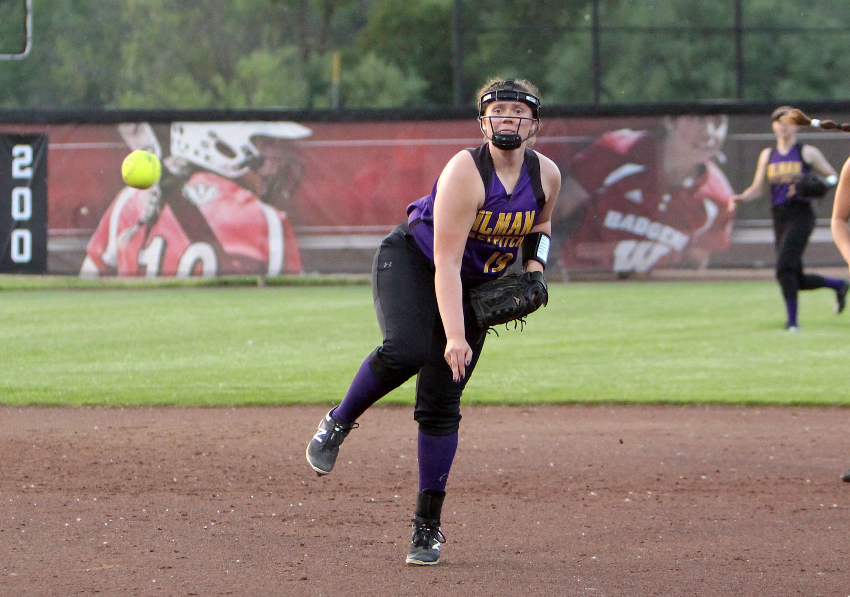 Gilman vs Blair-Taylor softball at Division 5 state semifinals 6-6-19